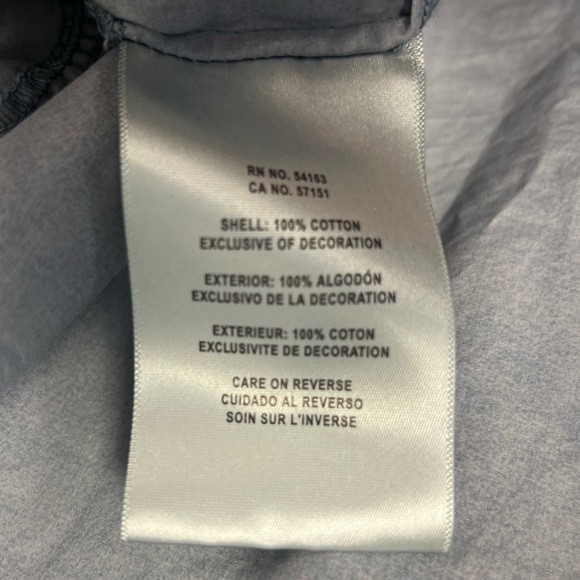 Levi's Lightweight Cotton Shacket Blue Print Size XXL - Picture 11 of 11